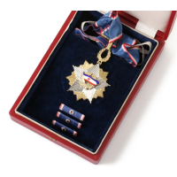 AC541, Yugoslavia, Order of the Flag, Commander Class, in Original Box
